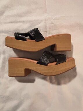 Cordani Marley Platform Slide Sandal Size EU37/US7-7.5
